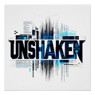 Affiche Cyberpunk INSÉBRANLABLE