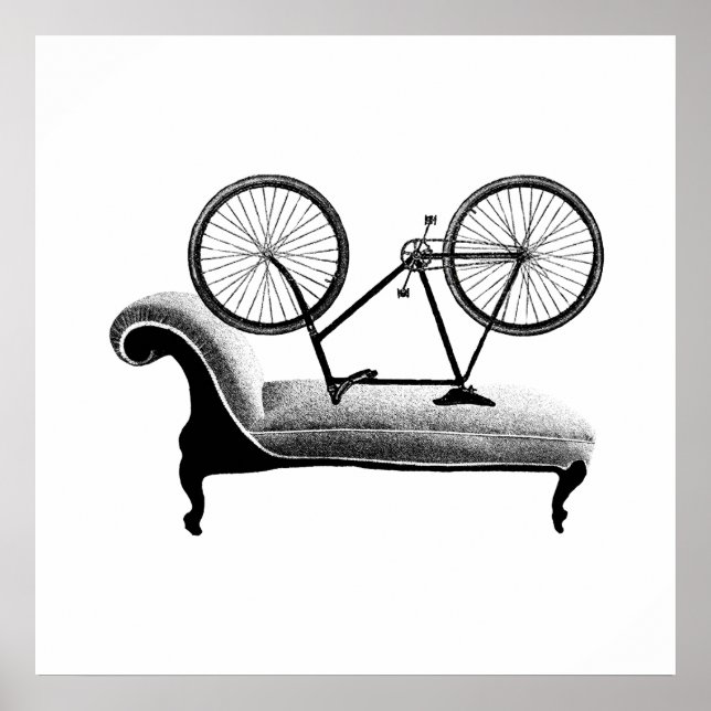 Affiche cycliste personnalisable (Devant)