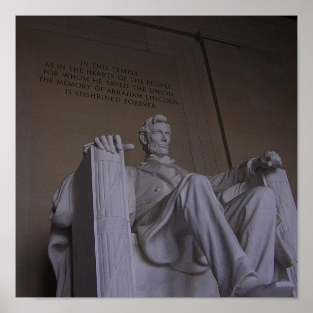 Affiche d'Abraham Lincoln (Devant)