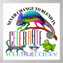 Affiche d'acceptation de l'encouragement à la dive