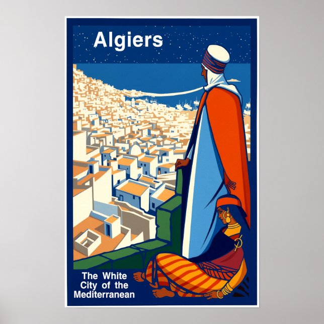 Affiche d'Alger (Devant)