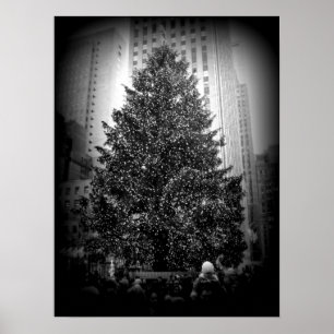 Affiche d'arbre de Noël de Rockefeller