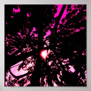 affiche d'arbres d'imaginaire