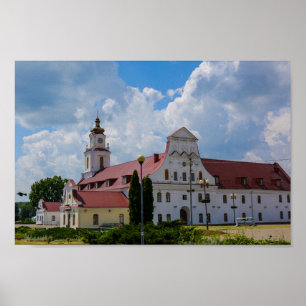 Affiche d'architecture de Belarus Беларусь Orsha О