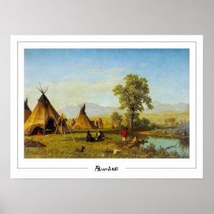 Affiche d'art Albert Bierstadt Zedign #118