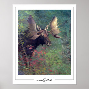 Affiche d'art Albert Bierstadt Zedign #225