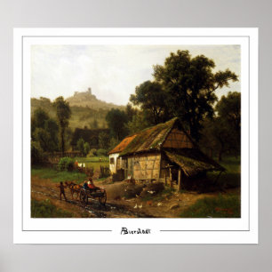 Affiche d'art Albert Bierstadt Zedign #299