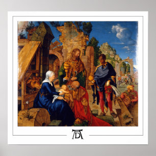 Affiche d'art Albrecht Dürer Zedign #3