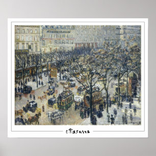 Affiche d'art Camille Pissarro Zedign #256