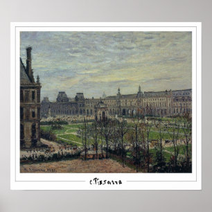 Affiche d'art Camille Pissarro Zedign #496-2