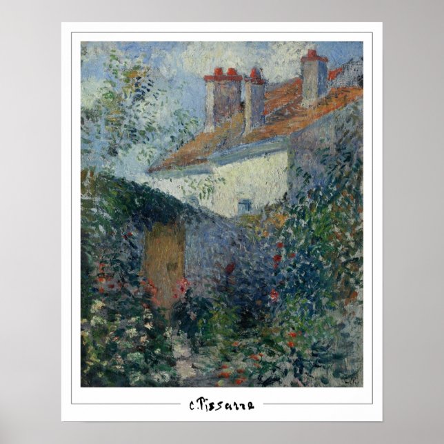 Affiche d'art Camille Pissarro Zedign #93-2 (Devant)