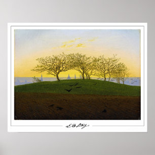 Affiche d'art de Caspar David Friedrich Zedign #13