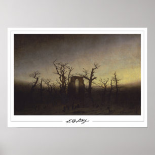 Affiche d'art de Caspar David Friedrich Zedign #18