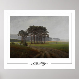 Affiche d'art de Caspar David Friedrich Zedign #57