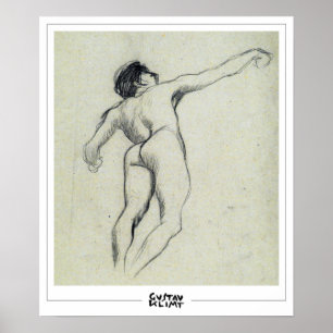 Affiche d'art de Gustav Klimt Zedign #153
