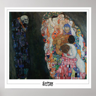 Affiche d'art de Gustav Klimt Zedign #257