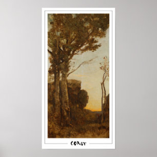 Affiche d'art de Jean-Baptiste-Camille Corot #481