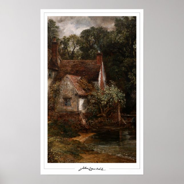 Affiche d'art de John Constable Zedign #119 (Devant)