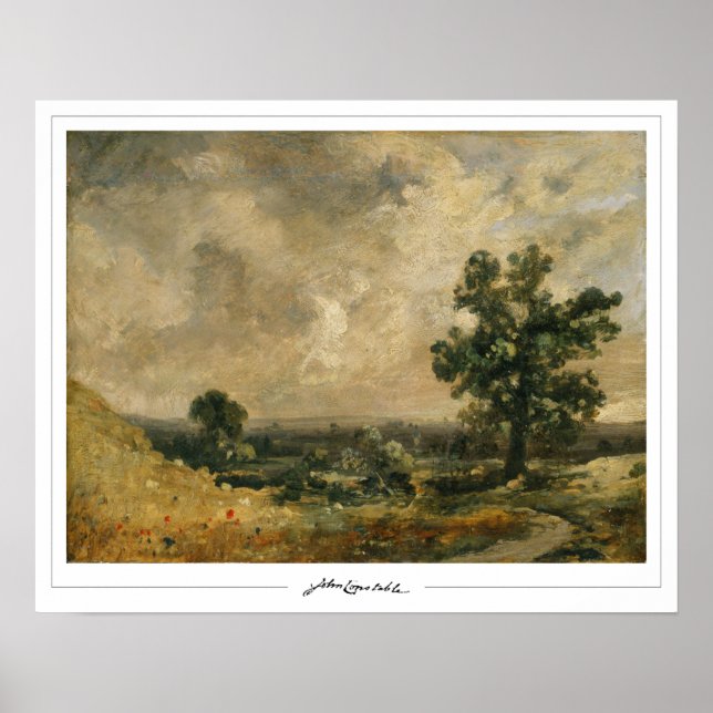 Affiche d'art de John Constable Zedign #14 (Devant)