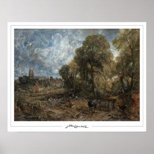 Affiche d'art de John Constable Zedign #236-2