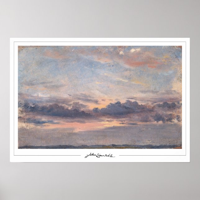 Affiche d'art de John Constable Zedign #25-2 (Devant)