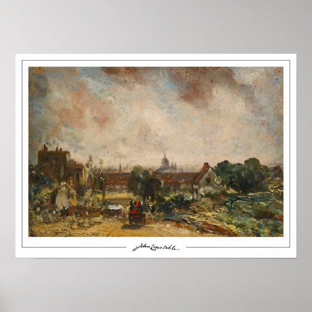Affiche d'art de John Constable Zedign #42 (Devant)