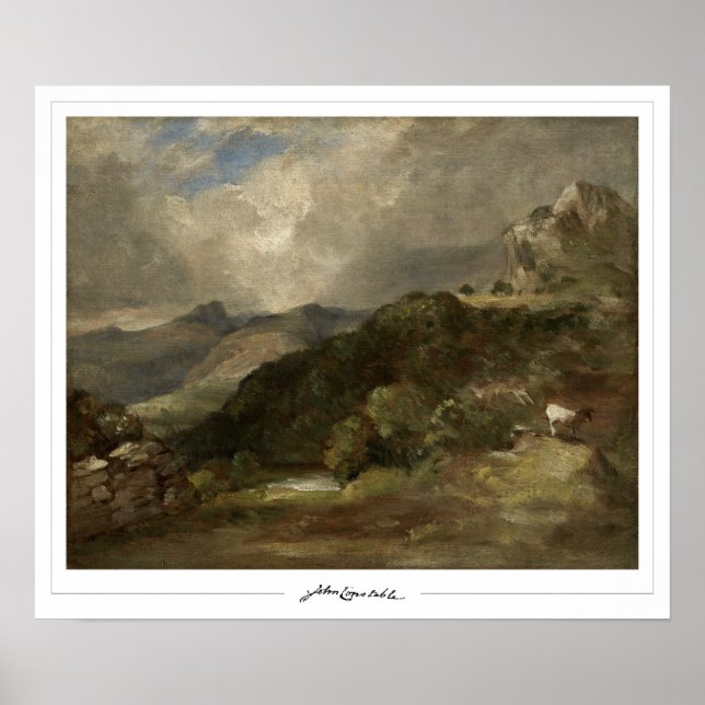 Affiche d'art de John Constable Zedign #469-2 (Devant)