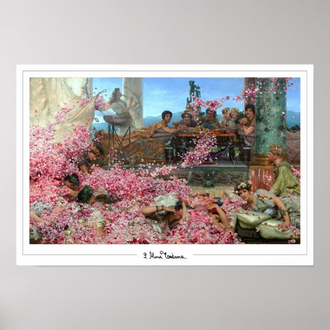 Affiche d'art de Lawrence Alma-Tadema Zedign #162 (Devant)