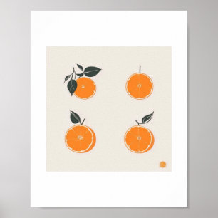AFFICHE D'ART DE MUR DE FRUITS