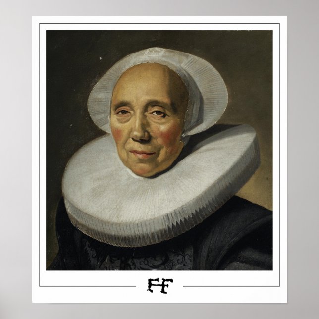 Affiche d'art de Zedign de Frans Hals #164 (Devant)