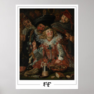 Affiche d'art de Zedign Frans Hals #147