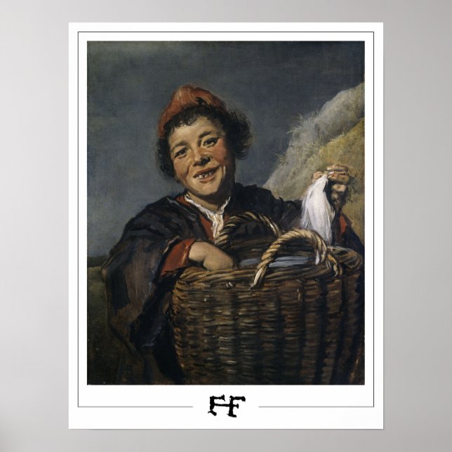 Affiche d'art de Zedign Frans Hals #171 (Devant)