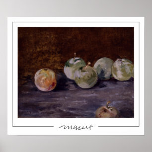 Affiche d'art Édouard Manet Zedign #10