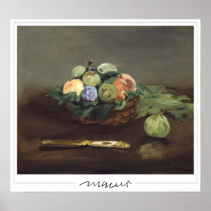 Affiche d'art Édouard Manet Zedign #168