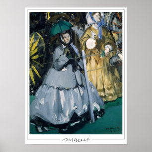 Affiche d'art Édouard Manet Zedign #8