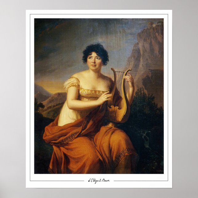 Affiche d'art Élisabeth Vigée Le Brun Zedign #238 (Devant)
