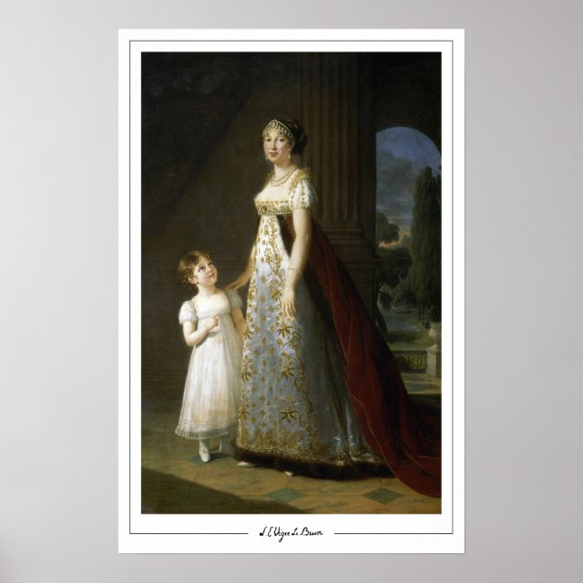Affiche d'art Élisabeth Vigée Le Brun Zedign #239 (Devant)