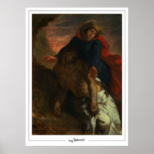 Affiche d'art Eugène Delacroix Zedign #249