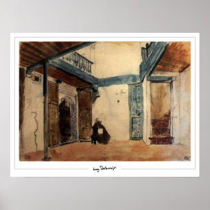 Affiche d'art Eugène Delacroix Zedign #339
