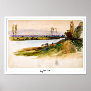 Affiche d'art Eugène Delacroix Zedign #421