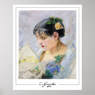 Affiche d'art Eva Gonzalès Zedign #70
