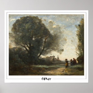 Affiche d'art Jean-Baptiste-Camille Corot #825
