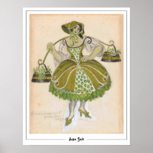 Affiche d'art Juan Gris Zedign #103