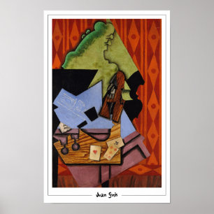 Affiche d'art Juan Gris Zedign #106