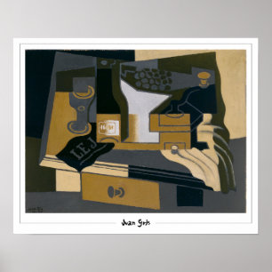 Affiche d'art Juan Gris Zedign #185
