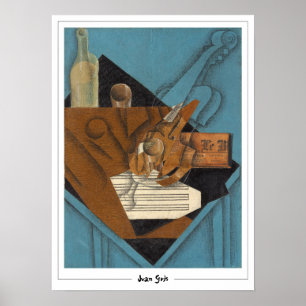 Affiche d'art Juan Gris Zedign #218
