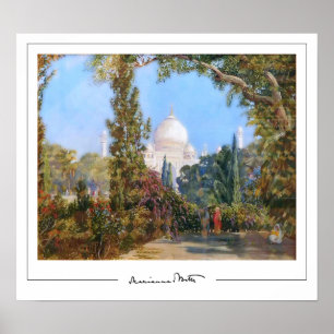 Affiche d'art Marianne North Zedign #2