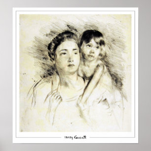 Affiche d'art Mary Cassatt Zedign #197