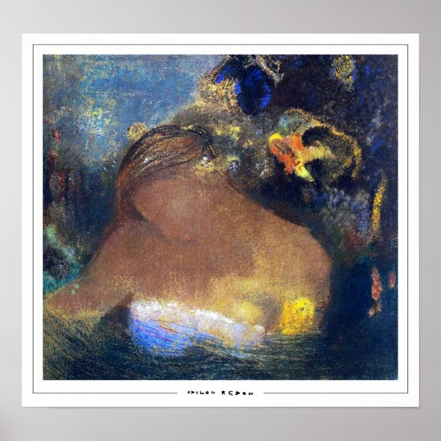 Affiche d'art Odilon Redon Zedign #2 (Devant)