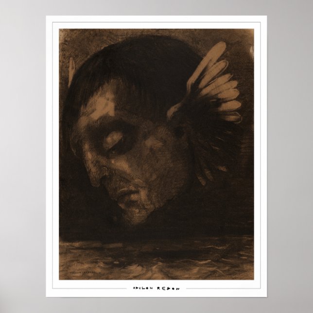 Affiche d'art Odilon Redon Zedign #309 (Devant)